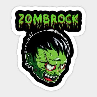 Zombrock Sticker